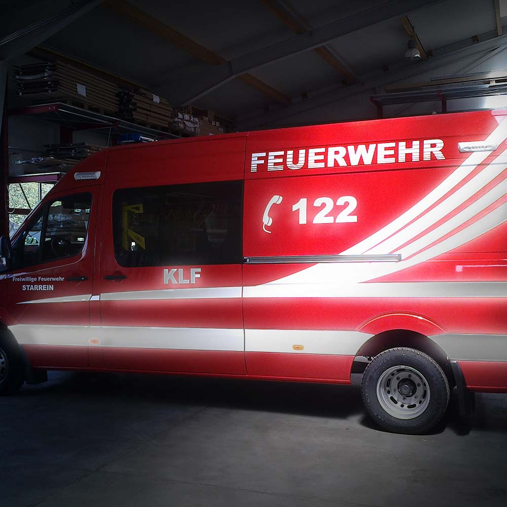 Fahrzeugbeschriftung reflektierend & bedruckt