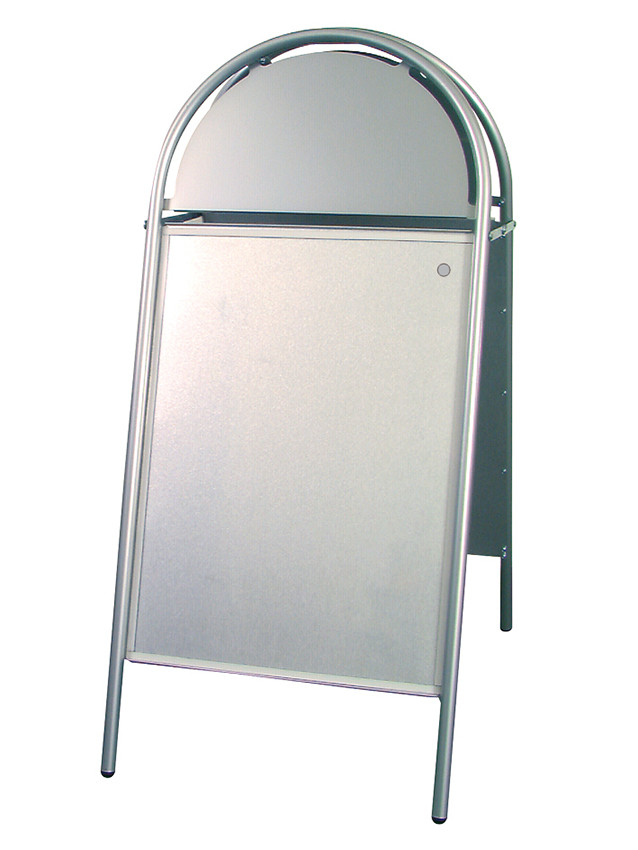 Expo Gotik Kundenstopper 50x70cm - silber