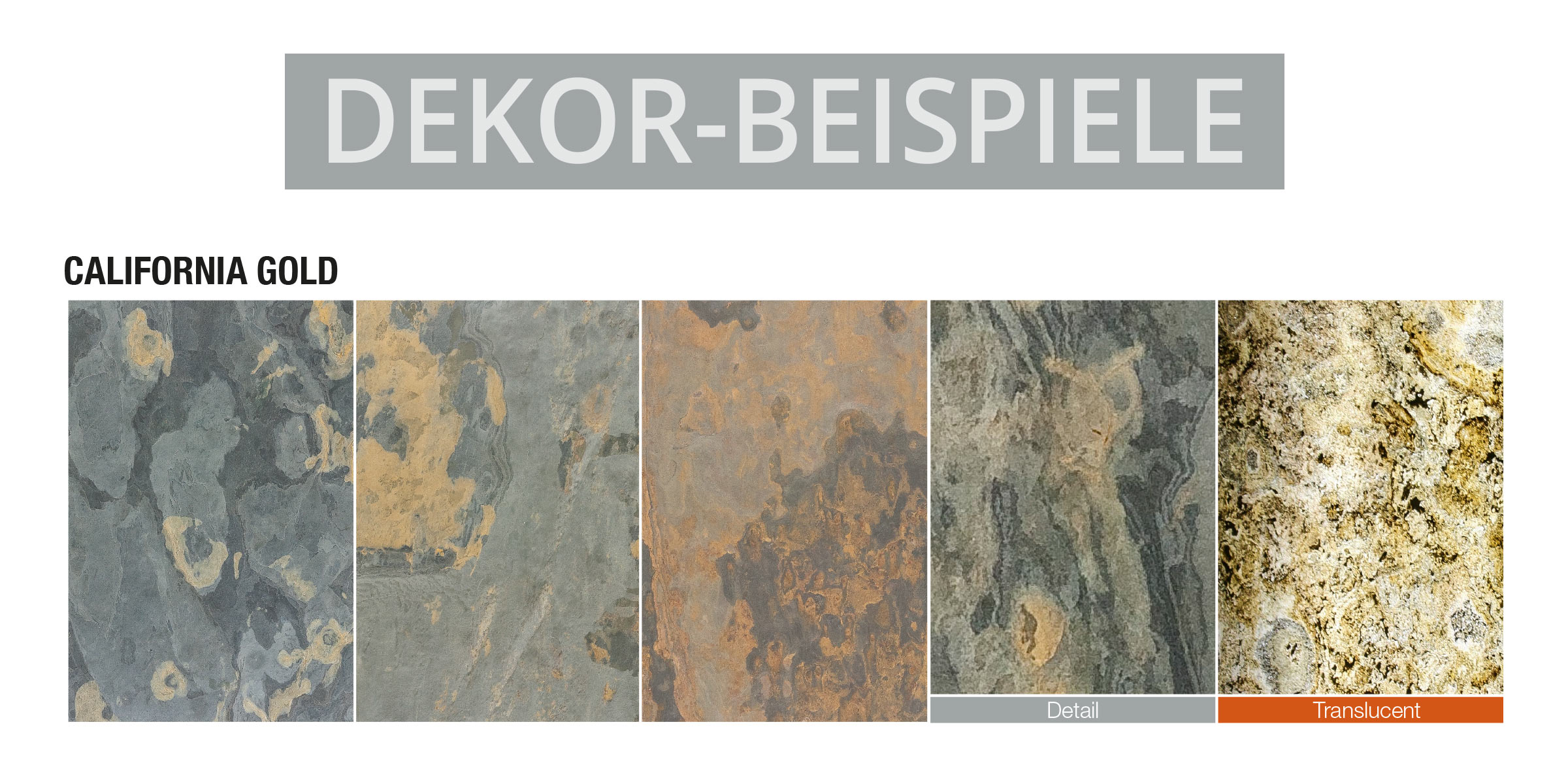 California Gold - ROCK | 122x61cm - 0,74m² | WT10811